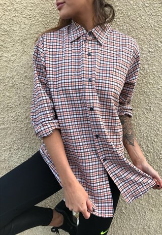 VINTAGE FLANNEL OVERSIZED RETRO UNISEX SHIRT VINTAGE FLANNEL
