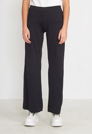 VINTAGE BLACK ADIDAS TRACK BOTTOMS JOGGERS
