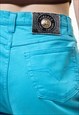 Versace Jeans Couture Blue High Waisted Denim Jeans 5554