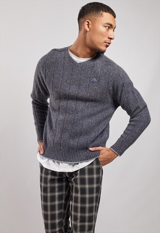 VINTAGE KAPPA KNITTED JUMPER