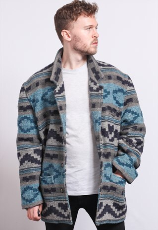 VINTAGE AZTEC INCA JACKET