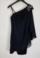 XSCAPE BY JOANNA CHEN ONE SHOULDER MINI DRESS PARTY