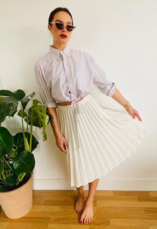 PLEATED SKIRT