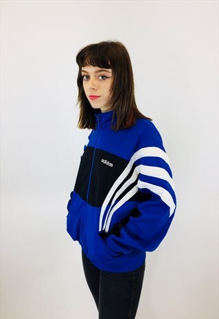 VINTAGE ADIDAS 3 STRIPE TRACK JACKET