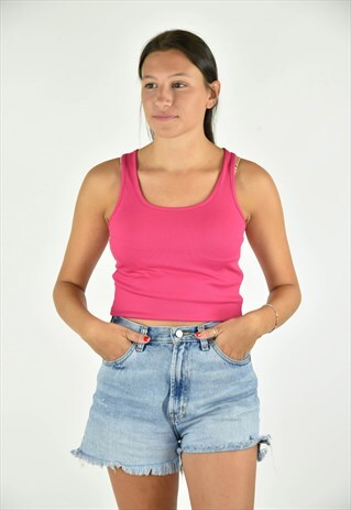 VINTAGE 90'S UNDER ARMOUR PINK TANK TOP SIZE SM