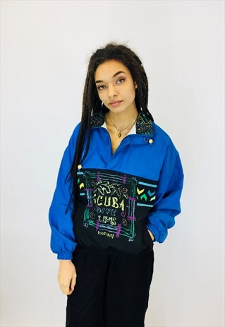 VINTAGE HUMMEL PULLOVER JACKET