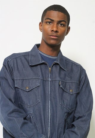 VINTAGE LEVIS ZIP UP DENIM JACKET