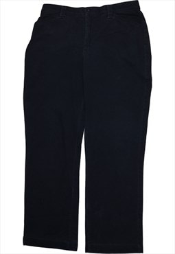 Vintage 90's Lee Trousers / Pants Casual Navy Blue 34
