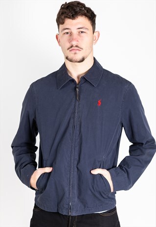 VINTAGE 80S POLO RALPH LAUREN HARRINGTON JACKET /S0795