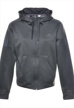Adidas Hooded Sweatshirt - M