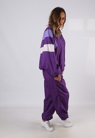 VINTAGE ACTIVE FULL SHELL SUIT TRACK SUIT TOP TROUSERS (O3N)