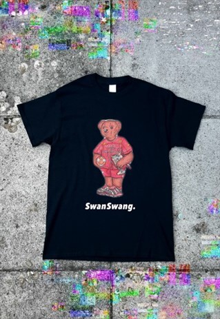 LIVERPOOL FC BEAR BLACK T SHIRT
