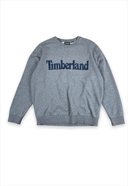 Timberland vintage Y2K screenprinted spell out sweatshirt