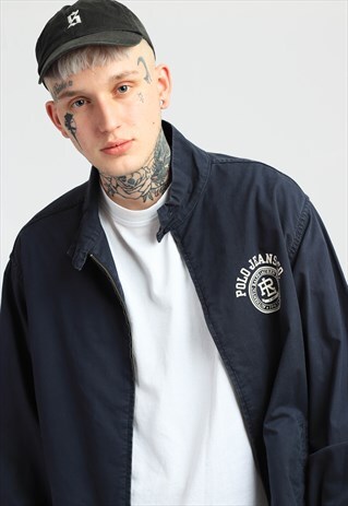 VINTAGE POLO JEANS RALPH LAUREN HARRINGTON JACKET