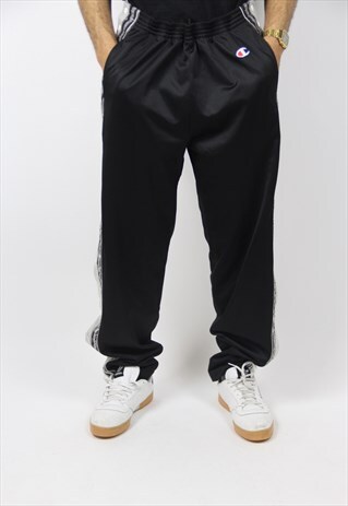 VINTAGE CHAMPION BUTTON-UP TRACKSUIT BOTTOMS