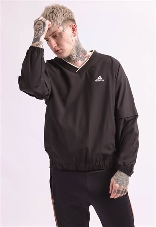 VINTAGE ADIDAS ZIPLESS SHELL JACKET