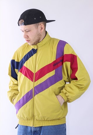 RARE VINTAGE MENS ADIDAS TRACK SUIT JACKET