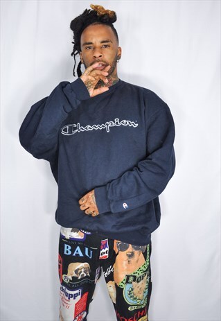 CHAMPION VINTAGE EMBRIODED SWEATSHIRT