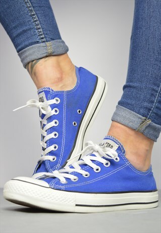 VINTAGE 90S CONVERSE BLUE OX SHOES TRAINERS RETRO PREPPY