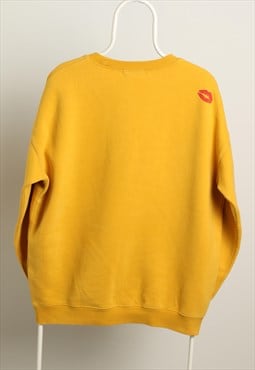 Brit Vintage Crewneck Sweatshirt Yellow