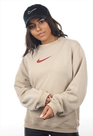 VINTAGE NIKE BIG LOGO SWEATSHIRT JUMPER