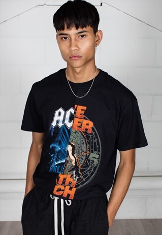 AC/DC 5 FDP RECONSTRUCTED UNISEX T-SHIRT