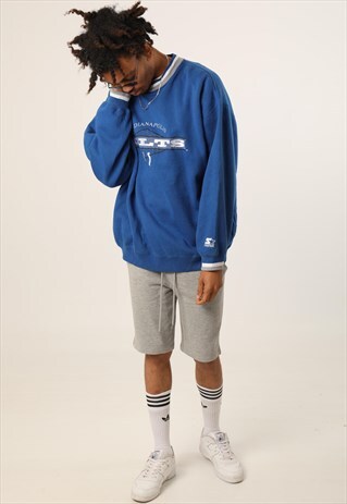 VINTAGE STARTER NFL EMBROIDERED COLTS SWEATSHIRT