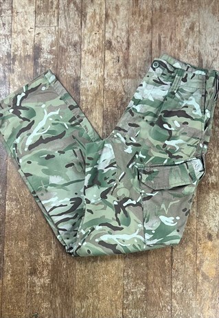 MILITARY COMBAT CAMOUFLAGE KHAKI TROUSERS