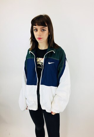 VINTAGE NIKE FESTIVAL 80S RAVE WINDBREAKER JACKET