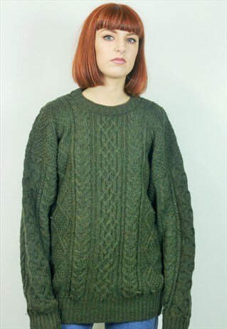 VINTAGE 90S ARMY JUMPER