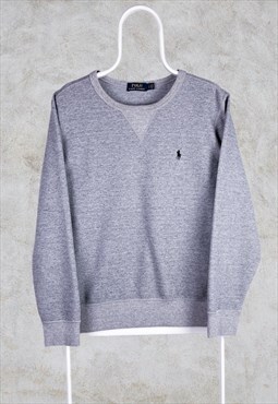 Vintage Polo Ralph Lauren Grey Sweatshirt Small