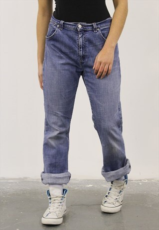 VINTAGE LEVI'S 525 BLUE MOM JEANS