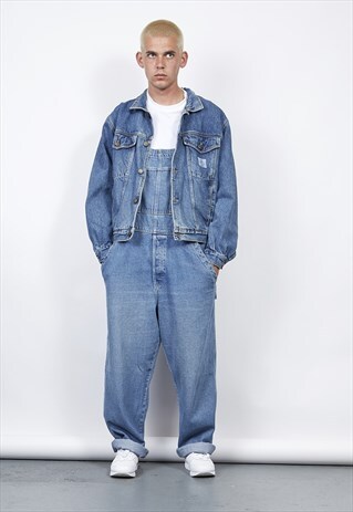 VINTAGE 80'S LEE COOPER MID WASH DENIM JACKET
