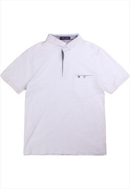Vintage 90's Tommy Hilfiger Polo Shirt Short Sleeve Plain