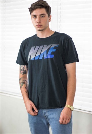 VINTAGE NIKE T-SHIRT LOGO 90S L 5.8