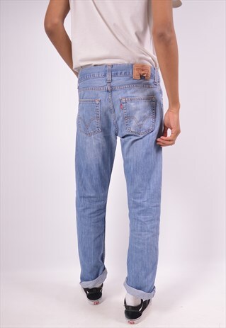 VINTAGE LEVI'S 514 JEANS BOOTCUT BLUE