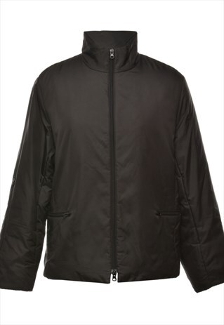 VINTAGE 2000S ZIP FRONT JACKET - L