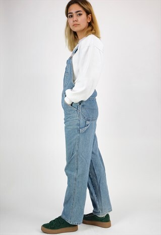 VINTAGE 90'S DENIM DUNGAREES