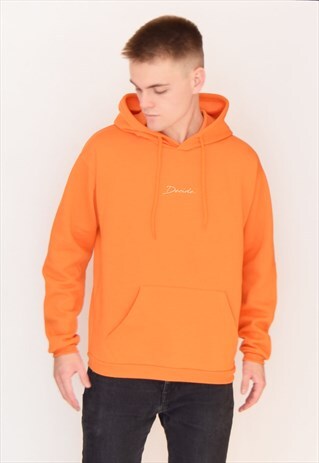 ORANGE DECIDE (WHITE) HOODIE