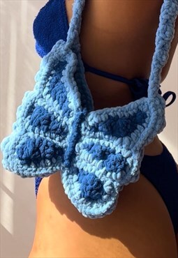 Blue Butterfly bag