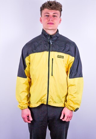 VINTAGE TIMBERLAND JACKET IN BLACK & YELLOW