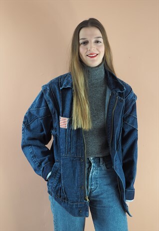 VINTAGE DENIM USA JACKET