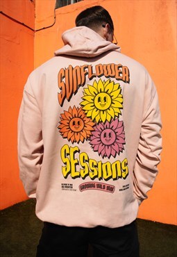 Sunflower Sessions Mens Festival Hoodie 