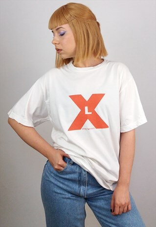 VINTAGE 90'S EMPORIO ARMANI UNISEX BIG LOGO T-SHIRT