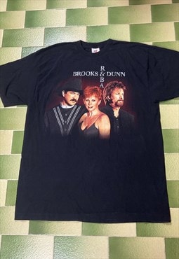 Vintage 90s Brooks and Dunn & Reba Tour 98 T-Shirt