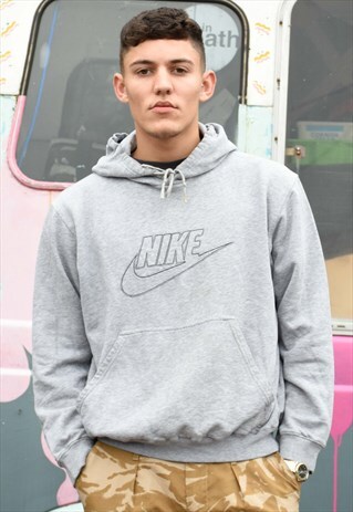 GREY NIKE HOODIE