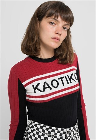 GEORGIA JUMPER MAROON/BLACK