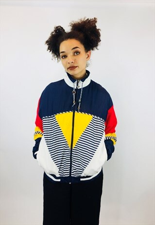 VINTAGE FESTIVAL 80S RAVE WINDBREAKER JACKET