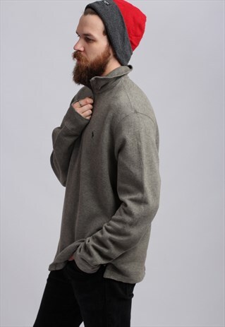 VINTAGE 90S POLO RALPH LAUREN ZIP SWEATSHIRT