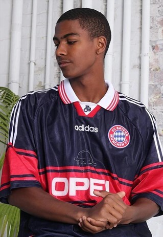 VINTAGE ADIDAS BAYERN MUNICH 97-99 HOME FOOTBALL SHIRT